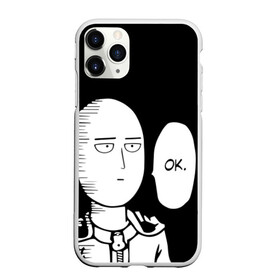 Чехол для iPhone 11 Pro Max матовый с принтом One Punch Man в Екатеринбурге, Силикон |  | one punch man | onepunchman | oppai | аниме | ван панч мен | ванпанчмен | манга | сайтама | супергерои | человек один удар