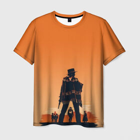 Мужская футболка 3D с принтом Назад в будущее в Екатеринбурге, 100% полиэфир | прямой крой, круглый вырез горловины, длина до линии бедер | back to the future | марти