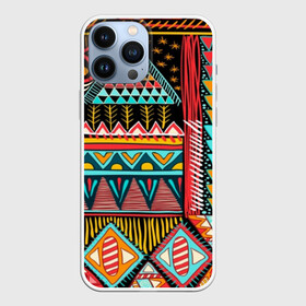 Чехол для iPhone 13 Pro Max с принтом Африканский стиль в Екатеринбурге,  |  | africa | african | pattern | style | trend | африка | африканский стиль | геометрия | мода | орнамент | паттерн | стиль | тренд