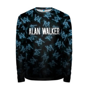 Мужской лонгслив 3D с принтом ALAN WALKER в Екатеринбурге, 100% полиэстер | длинные рукава, круглый вырез горловины, полуприлегающий силуэт | alan walker | alan walker alone. | alan walker faded | alan walker feat | alan walker lonely | алан волкер