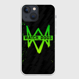 Чехол для iPhone 13 mini с принтом WATCH DOGS в Екатеринбурге,  |  | action | ct os | ded sec | fox | gamer | hacker | player | watch dogs | watch dogs 2 | знак лиса | игра | компьютерная игра | хакер