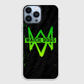 Чехол для iPhone 13 Pro Max с принтом WATCH DOGS в Екатеринбурге,  |  | Тематика изображения на принте: action | ct os | ded sec | fox | gamer | hacker | player | watch dogs | watch dogs 2 | знак лиса | игра | компьютерная игра | хакер