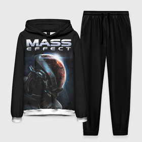 Мужской костюм 3D (с толстовкой) с принтом Mass Effect в Екатеринбурге,  |  | andromeda | n7 | игры | компьютерные игры | масс эффект