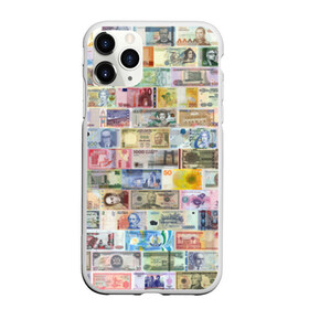 Чехол для iPhone 11 Pro Max матовый с принтом Деньги мира в Екатеринбурге, Силикон |  | Тематика изображения на принте: chf | eur | gbp | jpy | usd | баксы | банкноты | валюта | доллар | евро | купюры | паунд | рубль. | свисси | финансы | фунт стерлингов | швейцарский франк | японская йена
