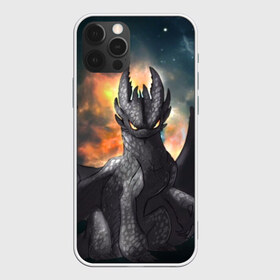 Чехол для iPhone 12 Pro Max с принтом Night Fury в Екатеринбурге, Силикон |  | how to train your dragon | night fury | беззубик | дракон | как приручить дракона | ночная фурия