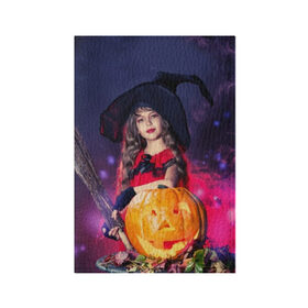 Обложка для паспорта матовая кожа с принтом Маленькая ведьма в Екатеринбурге, натуральная матовая кожа | размер 19,3 х 13,7 см; прозрачные пластиковые крепления | beautiful | crimson | cute | dress | girl | gloves | hair | halloween | hat | holiday | little | long | night | pumpkin | red | smoke | witch | ведьма | волосы | д | девочка | держит | дым | красивая | красная | маленькая | малиновый | метла | милая | ноч
