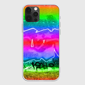 Чехол для iPhone 12 Pro Max с принтом GRAFFITI NEON в Екатеринбурге, Силикон |  | grafiti | paint | street art | urban | город | граффити | искусство | кирпичи | краски | рисунки | стена | улицы | уличное искусство