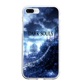 Чехол для iPhone 7Plus/8 Plus матовый с принтом DARK SOULS в Екатеринбурге, Силикон | Область печати: задняя сторона чехла, без боковых панелей | art | artwork | crown | dark soul | dark souls iii | death | digital art | embers | fanatsy | fire | flames | game | mask | skeletons | воин | минимализм | рыцарь | тёмные души