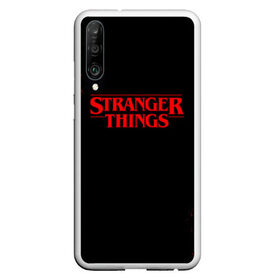 Чехол для Honor P30 с принтом STRANGER THINGS в Екатеринбурге, Силикон | Область печати: задняя сторона чехла, без боковых панелей | 011 | eleven | friends don t lie | netflix | stranger things | демогоргон | нетфликс | одиннадцатая | очень странные дела | сезон 3 | сериалы