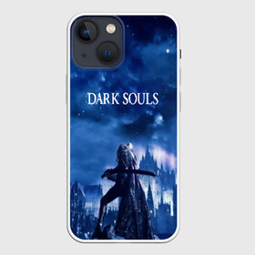 Чехол для iPhone 13 mini с принтом DARK SOULS в Екатеринбурге,  |  | art | artwork | crown | dark soul | dark souls iii | death | digital art | embers | fanatsy | fire | flames | game | mask | skeletons | воин | минимализм | рыцарь | тёмные души