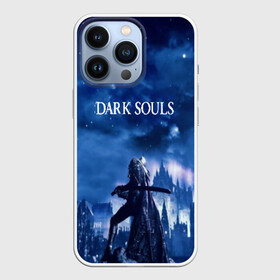 Чехол для iPhone 13 Pro с принтом DARK SOULS в Екатеринбурге,  |  | art | artwork | crown | dark soul | dark souls iii | death | digital art | embers | fanatsy | fire | flames | game | mask | skeletons | воин | минимализм | рыцарь | тёмные души