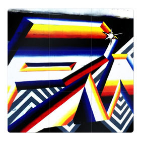 Магнитный плакат 3Х3 с принтом Пантон в Екатеринбурге, Полимерный материал с магнитным слоем | 9 деталей размером 9*9 см | Тематика изображения на принте: felipe pantone | grafiti | paint | street art | urban | город | граффити | искусство | кирпичи | краски | рисунки | стена | улицы | уличное искусство