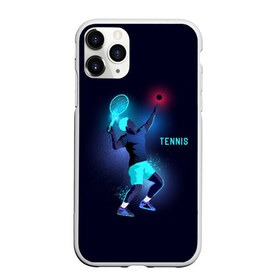 Чехол для iPhone 11 Pro матовый с принтом TENNIS NEON в Екатеринбурге, Силикон |  | neon | sport | tennis | неон | неоновый | спорт | спортсмен | теннис
