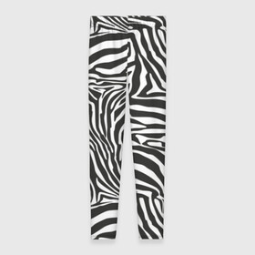 Леггинсы 3D с принтом Полосы зебры в Екатеринбурге, 80% полиэстер, 20% эластан | Эластичный пояс, зауженные к низу, низкая посадка | abstraction | african | animal | black and white | camouflage | disguise | skin | stripes | zebra | абстракция | африканская | животное | зебры | камуфляж | маскировка | полосы | черно белый
