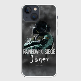 Чехол для iPhone 13 mini с принтом Jager : Rainbow Six в Екатеринбурге,  |  | gameplay | mozzie | pvp | r6 | r6s | siege | герой | дым | огонь | осада | пламя | радуга | снайпер | сражения | туман | шутер