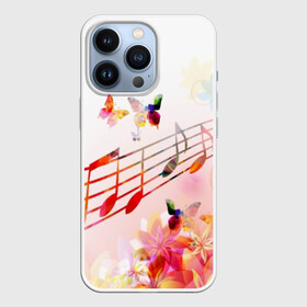 Чехол для iPhone 13 Pro с принтом Ноты весна в Екатеринбурге,  |  | music | абстракция | книга | листы | музыка | музыкальный | ноты | произведение | страница | тетрадь