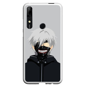 Чехол для Honor P Smart Z с принтом Kaneki Ken в Екатеринбурге, Силикон | Область печати: задняя сторона чехла, без боковых панелей | ghoul | kaneki | ken | tokyo | гуль | канеки | кен | токийский