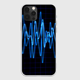 Чехол для iPhone 12 Pro Max с принтом Электро стиль в Екатеринбурге, Силикон |  | music | абстракция | книга | листы | музыка | музыкальный | ноты | произведение | страница | тетрадь | эквалайзер | электро