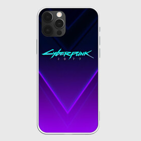 Чехол для iPhone 12 Pro с принтом  CYBERPUNK 2077 в Екатеринбурге, силикон | область печати: задняя сторона чехла, без боковых панелей | 2019 | cd project red | cyberpunk 2077 | future | hack | night city | samurai | sci fi | андроиды | безумие | будущее | киберпанк 2077 | логотип | роботы | самураи | фантастика | цифры