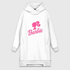 Платье-худи хлопок с принтом Barbie в Екатеринбурге,  |  | barbara | barbie | beauty | doll | girl | idol | perfect | pink | pop | toy | usa | woman | барбара | барби | девушка | игрушка | кукла | поп идол | розовый | силуэт | сша