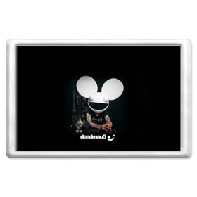 Магнит 45*70 с принтом Deadmau5 в Екатеринбурге, Пластик | Размер: 78*52 мм; Размер печати: 70*45 | dead | deadmau5 | dj | electro | house | joel | mouse | progressive | thomas | zimmerman | дедмаус | джоэль | диджей | мёртвая | мышь | прогрессив | томас | хаус | циммерман | электро