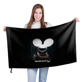 Флаг 3D с принтом Deadmau5 в Екатеринбурге, 100% полиэстер | плотность ткани — 95 г/м2, размер — 67 х 109 см. Принт наносится с одной стороны | dead | deadmau5 | dj | electro | house | joel | mouse | progressive | thomas | zimmerman | дедмаус | джоэль | диджей | мёртвая | мышь | прогрессив | томас | хаус | циммерман | электро