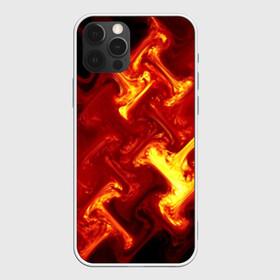 Чехол для iPhone 12 Pro Max с принтом Огненная лава в Екатеринбурге, Силикон |  | Тематика изображения на принте: fire | flame | in fire | smoke | в огне | дым | огненный | огонь | текстуры