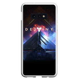 Чехол для Samsung S10E с принтом DESTINY в Екатеринбурге, Силикон | Область печати: задняя сторона чехла, без боковых панелей | bungie | cayde 6 | cyd6 | destiny | destiny 2 | forsaken | gambit | hunter | titan | warlock | банги | варлок | габмит | дестини | дестини 2 | зур | кейд | кейд 6 | отвергнутые | охотник | титан | туз