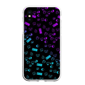 Чехол для iPhone XS Max матовый с принтом BTS BT21 в Екатеринбурге, Силикон | Область печати: задняя сторона чехла, без боковых панелей | bangtan boys | bt21 | bts | bts army | bts stickers | j hope | jimin | jin | jungkook | k pop | rap monster | rapmon | suga | v | бтс | корея | стикеры bts