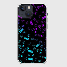 Чехол для iPhone 13 mini с принтом BTS BT21 в Екатеринбурге,  |  | bangtan boys | bt21 | bts | bts army | bts stickers | j hope | jimin | jin | jungkook | k pop | rap monster | rapmon | suga | v | бтс | корея | стикеры bts