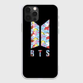 Чехол для iPhone 12 Pro Max с принтом BTS BT21 в Екатеринбурге, Силикон |  | bangtan boys | bt21 | bts | bts army | bts stickers | j hope | jimin | jin | jungkook | k pop | rap monster | rapmon | suga | v | бтс | корея | стикеры bts