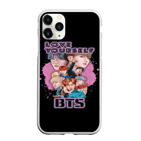 Чехол для iPhone 11 Pro Max матовый с принтом Bts Army Art в Екатеринбурге, Силикон |  | Тематика изображения на принте: bangtan | boy | j hope | jimin | jin | jungkook | korea | luv | rm | suga | v | with | бтс | кей | поп