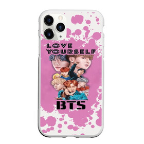 Чехол для iPhone 11 Pro матовый с принтом Bts Army Art в Екатеринбурге, Силикон |  | Тематика изображения на принте: bangtan | boy | j hope | jimin | jin | jungkook | korea | luv | rm | suga | v | with | бтс | кей | поп