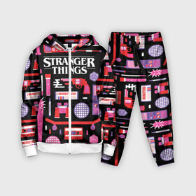 Детский костюм 3D с принтом STRANGER THINGS STARTER PACK в Екатеринбурге,  |  | 11 | eleven | logo | netflix | pack | starter | stranger | things | дела | крайне | лого | логотип | одинадцать | одиннадцать | очень | пак | события | стартер | странные | стренджер