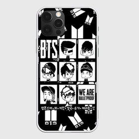 Чехол для iPhone 12 Pro Max с принтом BTS WE ARE BULLETPROOF в Екатеринбурге, Силикон |  | bangtan | boy | j hope | jimin | jin | jungkook | korea | luv | rm | suga | v | with | бтс | кей | поп