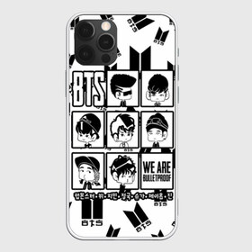 Чехол для iPhone 12 Pro Max с принтом BTS WE ARE BULLETPROOF в Екатеринбурге, Силикон |  | bangtan | boy | j hope | jimin | jin | jungkook | korea | luv | rm | suga | v | with | бтс | кей | поп