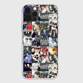 Чехол для iPhone 12 Pro Max с принтом BTS Collage в Екатеринбурге, Силикон |  | bangtan | boy | j hope | jimin | jin | jungkook | korea | luv | rm | suga | v | with | бтс | кей | поп