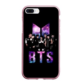 Чехол для iPhone 7/8 Plus матовый с принтом BTS ARMY в Екатеринбурге, Силикон | Область печати: задняя сторона чехла, без боковых панелей | 