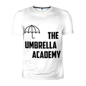 Мужская футболка 3D спортивная с принтом Академия Амбрелла в Екатеринбурге, 100% полиэстер с улучшенными характеристиками | приталенный силуэт, круглая горловина, широкие плечи, сужается к линии бедра | академия амбрелла the umbrella academy