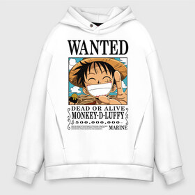 Мужское худи Oversize хлопок с принтом One Piece в Екатеринбурге, френч-терри — 70% хлопок, 30% полиэстер. Мягкий теплый начес внутри —100% хлопок | боковые карманы, эластичные манжеты и нижняя кромка, капюшон на магнитной кнопке | monkey d. luffy | one piece | tony tony chopper | аниме | большой куш | ван пис | ванпис | манга | манки д. луффи | пираты | пираты соломенной шляпы | тони тони чоппер