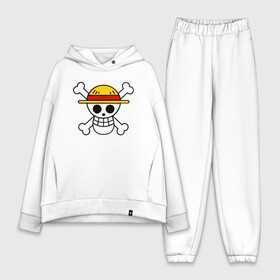 Женский костюм хлопок Oversize с принтом One Piece скелет в Екатеринбурге,  |  | monkey d. luffy | one piece | tony tony chopper | аниме | большой куш | ван пис | ванпис | манга | манки д. луффи | пираты | пираты соломенной шляпы | тони тони чоппер