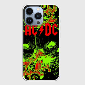 Чехол для iPhone 13 Pro с принтом AC DC в Екатеринбурге,  |  | ac dc | acdc | back in black | columbia | epic | force | guitar | pop | rock | vevo | ангус | блюз | рок | хард | янг