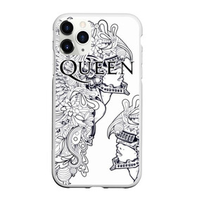 Чехол для iPhone 11 Pro матовый с принтом Queen в Екатеринбурге, Силикон |  | bohemian | brian | freddie | john | mercury | must go on | queen | rhapsody | roger | taylor | the miracle | the show | роджер тейлор | фредди меркьюри