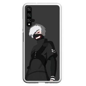 Чехол для Honor 20 с принтом Kaneki Ken в Екатеринбурге, Силикон | Область печати: задняя сторона чехла, без боковых панелей | anteiku | ghoul | kaneki | ken | tokyo | антейку | гуль | канеки | кен | токийский