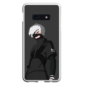 Чехол для Samsung S10E с принтом Kaneki Ken в Екатеринбурге, Силикон | Область печати: задняя сторона чехла, без боковых панелей | Тематика изображения на принте: anteiku | ghoul | kaneki | ken | tokyo | антейку | гуль | канеки | кен | токийский