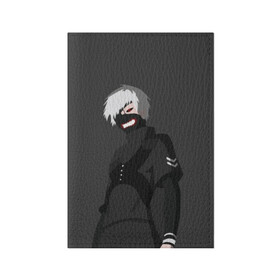 Обложка для паспорта матовая кожа с принтом Kaneki Ken в Екатеринбурге, натуральная матовая кожа | размер 19,3 х 13,7 см; прозрачные пластиковые крепления | Тематика изображения на принте: anteiku | ghoul | kaneki | ken | tokyo | антейку | гуль | канеки | кен | токийский