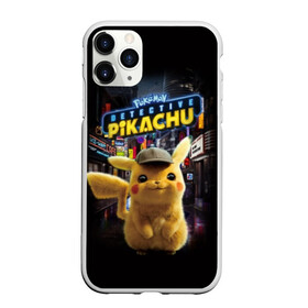Чехол для iPhone 11 Pro Max матовый с принтом Pikachu Detective в Екатеринбурге, Силикон |  | anime | game | nintendo | pikachu | pokemon | аниме | детектив | игра | кино | пикачу | покемон | эш кетчум