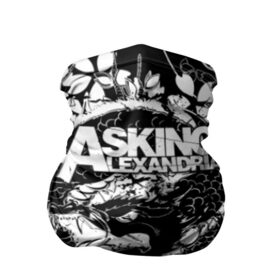 Бандана-труба 3D с принтом Asking Alexandria в Екатеринбурге, 100% полиэстер, ткань с особыми свойствами — Activecool | плотность 150‒180 г/м2; хорошо тянется, но сохраняет форму | aa | ben bruce | death | destiny | from | metal | rock | sumerian | to | йорк | метал | рок | хард | хеви | электроникор