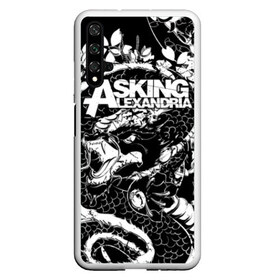 Чехол для Honor 20 с принтом Asking Alexandria в Екатеринбурге, Силикон | Область печати: задняя сторона чехла, без боковых панелей | aa | ben bruce | death | destiny | from | metal | rock | sumerian | to | йорк | метал | рок | хард | хеви | электроникор