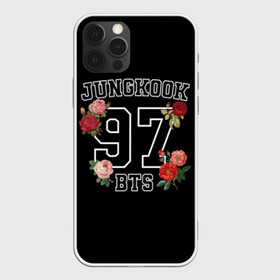 Чехол для iPhone 12 Pro с принтом JUNGKOOK 97 BTS в Екатеринбурге, силикон | область печати: задняя сторона чехла, без боковых панелей | bangtan | bighit | boy | fake love | j hope | jimin | jin | jungkook | korea | kpop | live | luv | mic drop | rm | suga | v | with | бтс | кей | поп